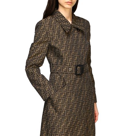 fendi trench coat women's|Fendi women's trenchless.